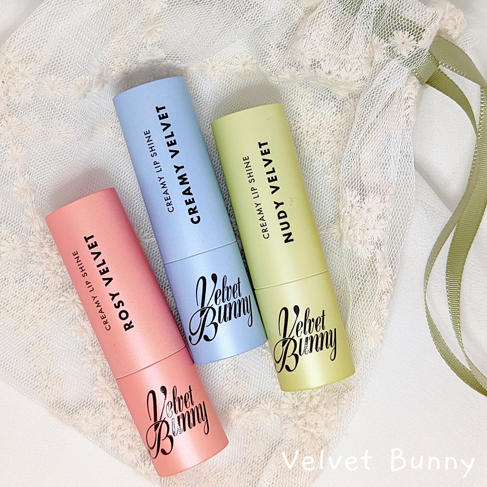 クリーミーリップシャイン/Velvet Bunny/リップクリームを使ったクチコミ（1枚目）