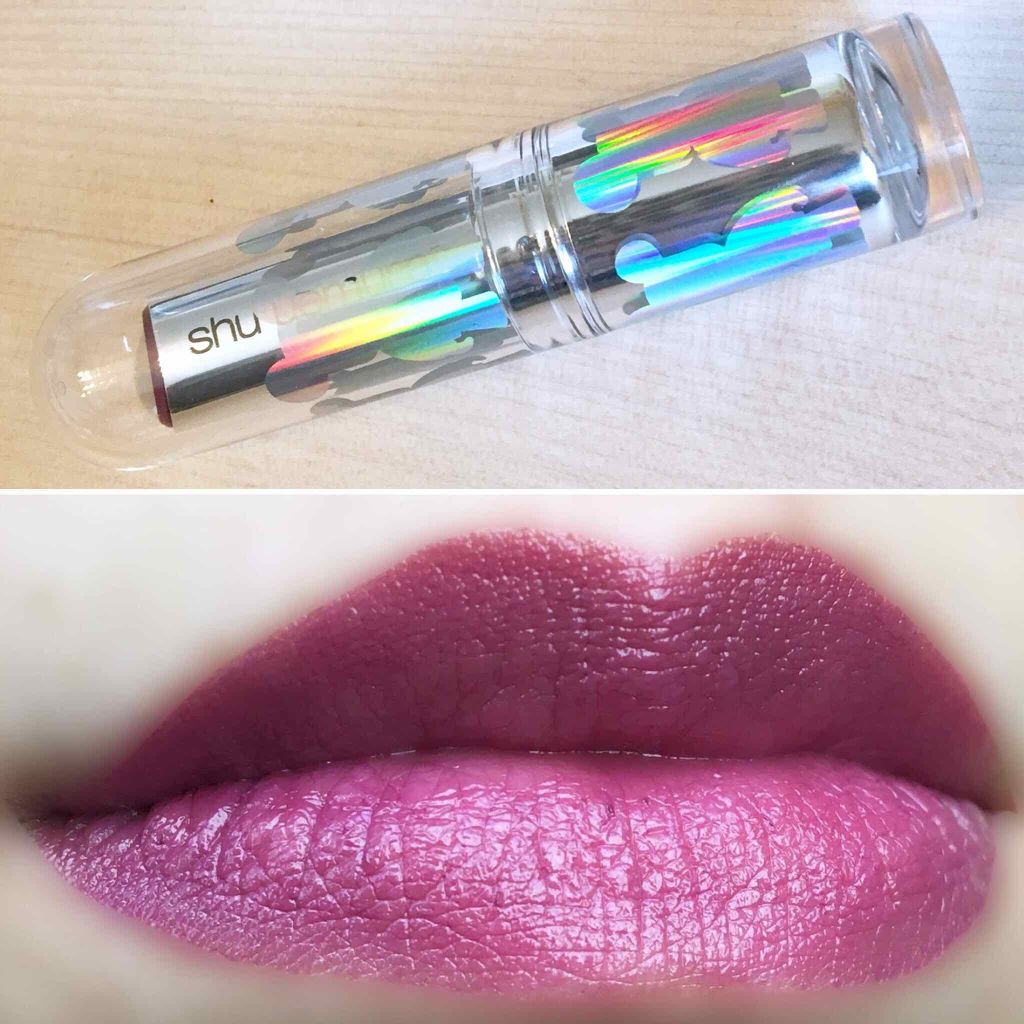 ルージュ アンリミテッド デアリング フューシャ/shu uemura/口紅を使ったクチコミ（1枚目）