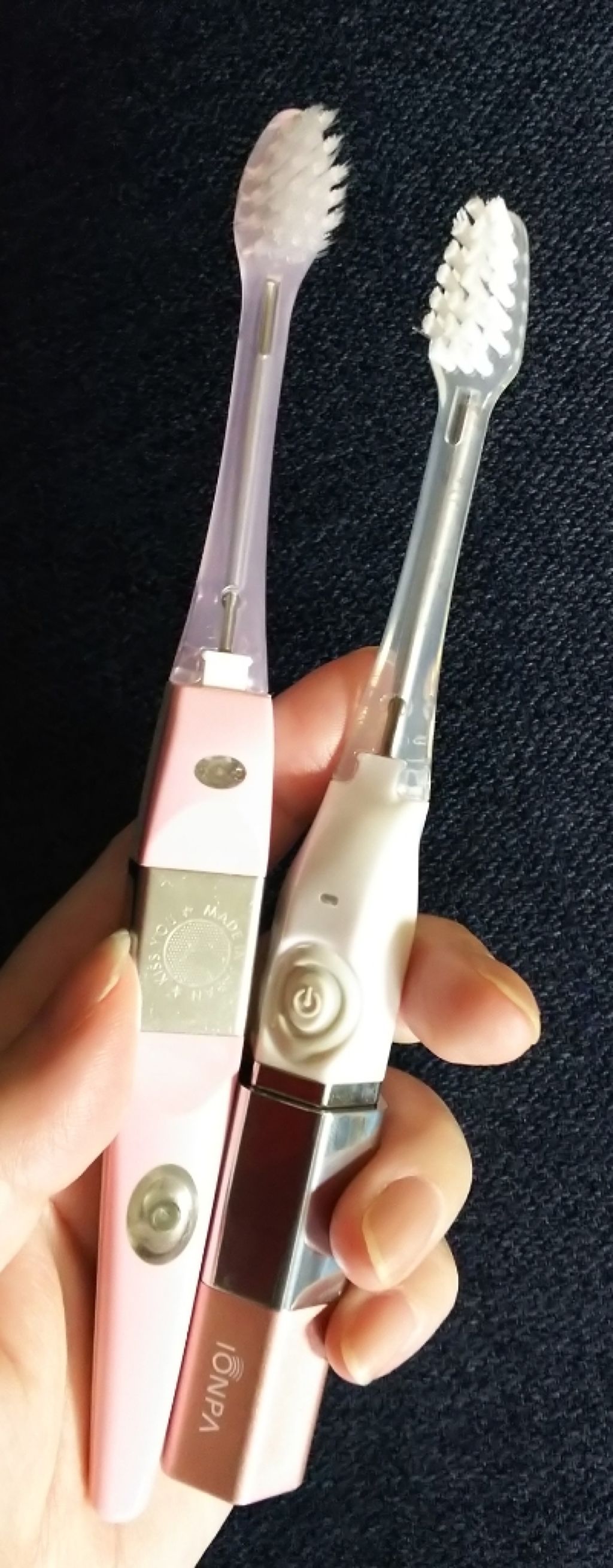 マイナスイオン歯ブラシ/KISS YOU/歯ブラシを使ったクチコミ(1枚目)