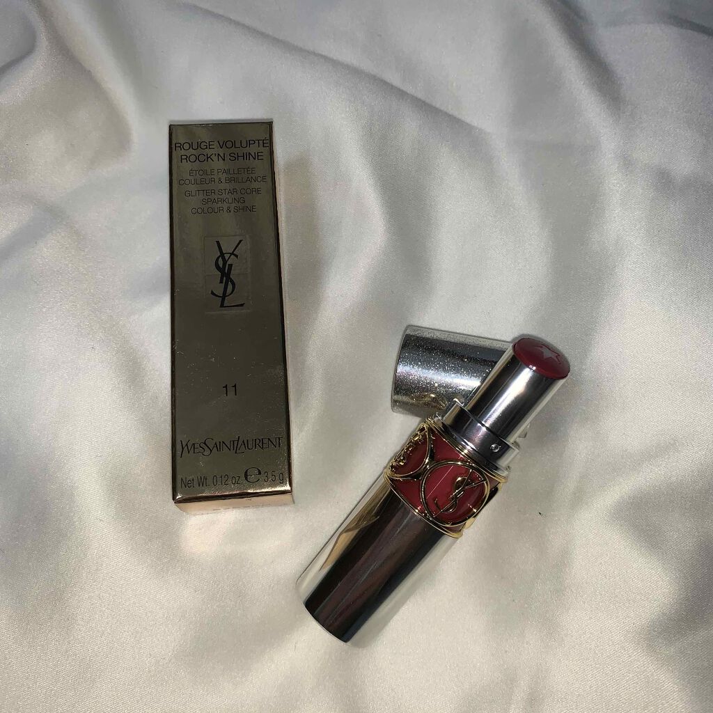 ルージュ ヴォリュプテ シャイン/YVES SAINT LAURENT BEAUTE/口紅を使ったクチコミ(1枚目)