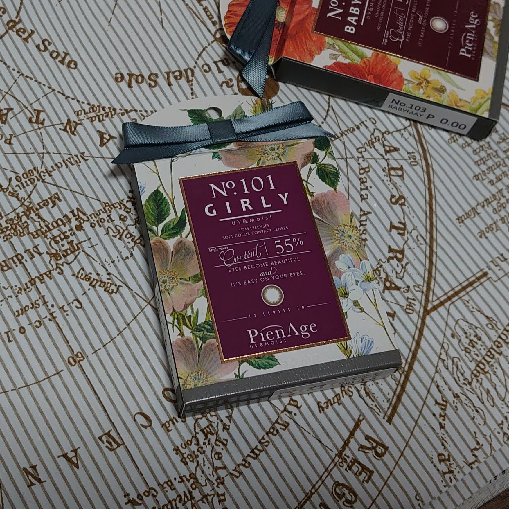 ピエナージュ/PienAge/カラーコンタクトレンズを使ったクチコミ（1枚目）