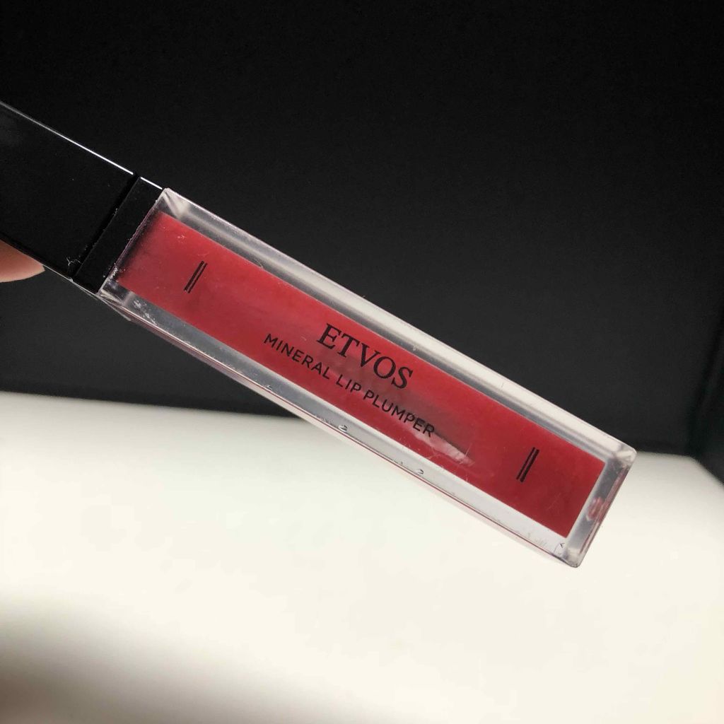 ミネラルリッププランパー クランベリーレッド/エトヴォス/リッププランパーを使ったクチコミ（1枚目）