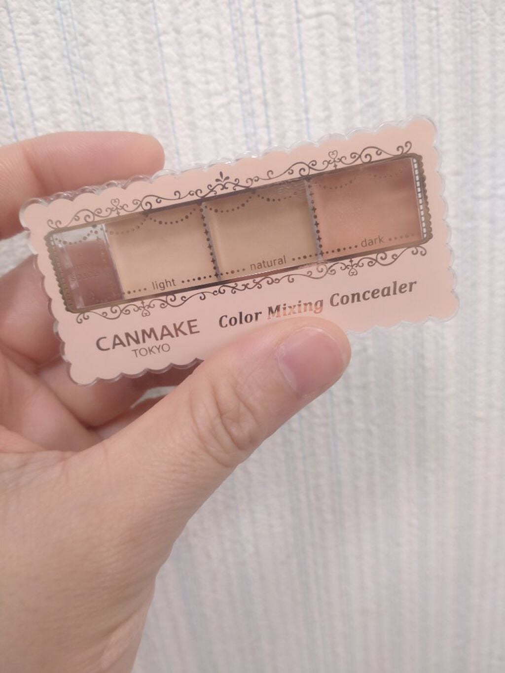 カラーミキシングコンシーラー/キャンメイク/パレットコンシーラーを使ったクチコミ(3枚目)