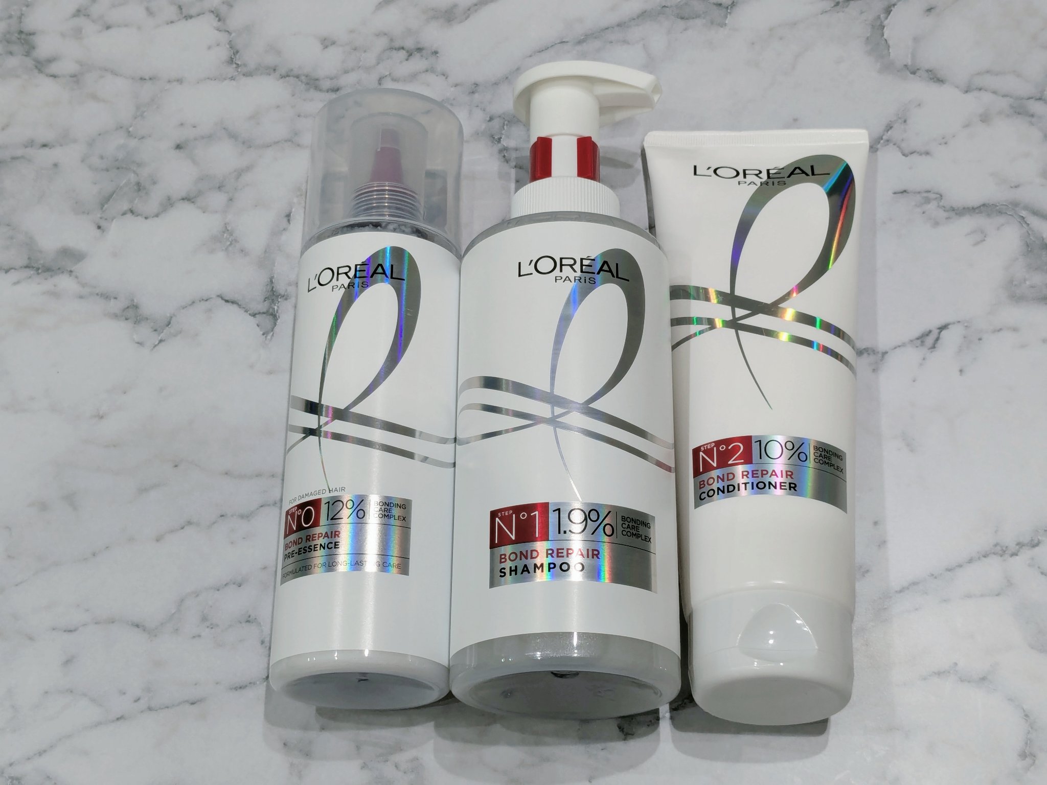 ロレアル パリ ボンド リペア シャンプー／コンディショナー/ロレアル パリ/市販シャンプーを使ったクチコミ（1枚目）