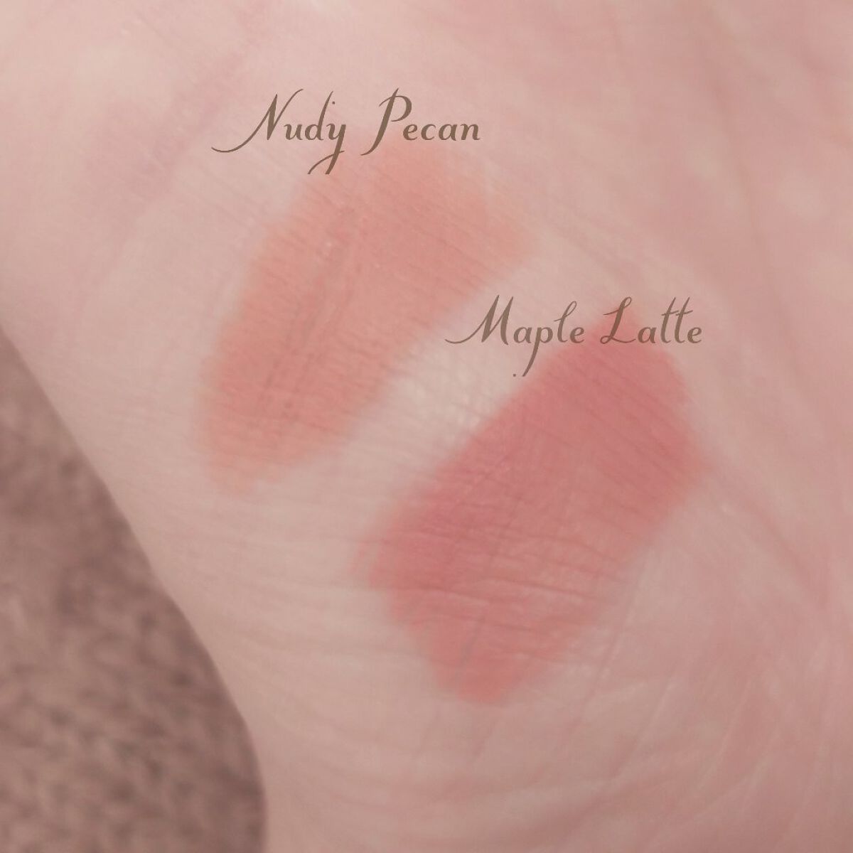 ソフトベルベット リップスティック 02 メープルラテ/dasique/口紅を使ったクチコミ（2枚目）