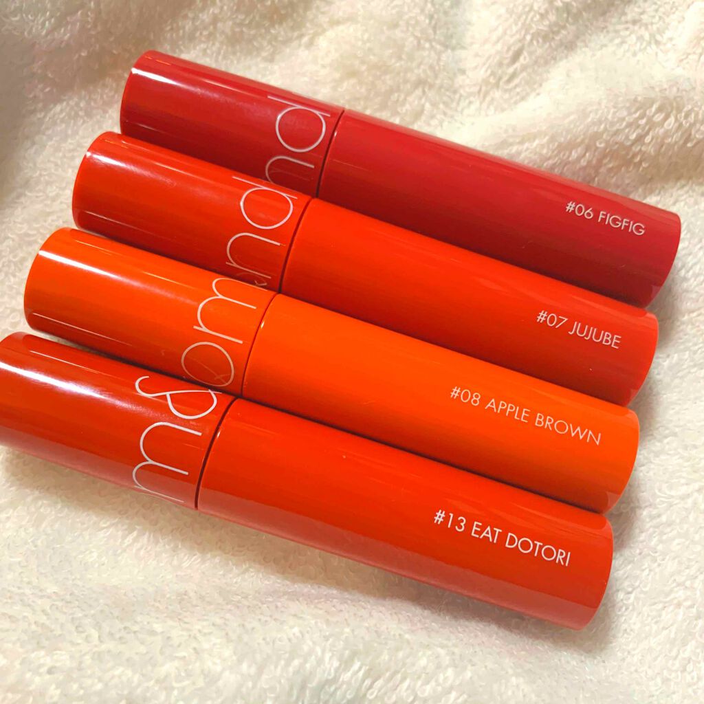 ジューシーラスティングティント/rom&nd/リップティントを使ったクチコミ（1枚目）