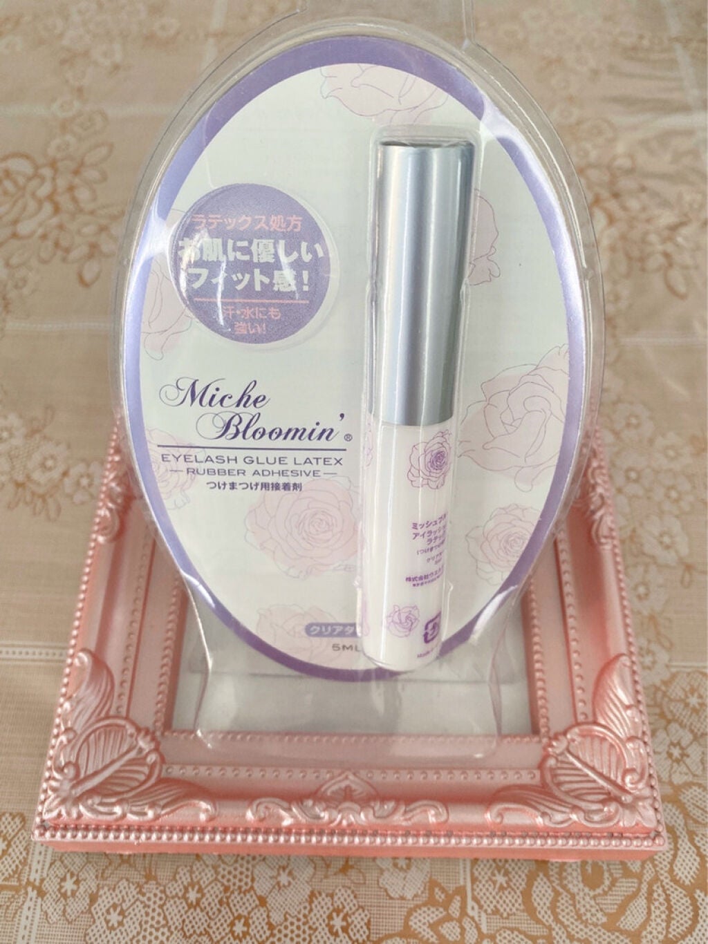 アイラッシュグルー/ミッシュブルーミン/つけまつげを使ったクチコミ(1枚目)