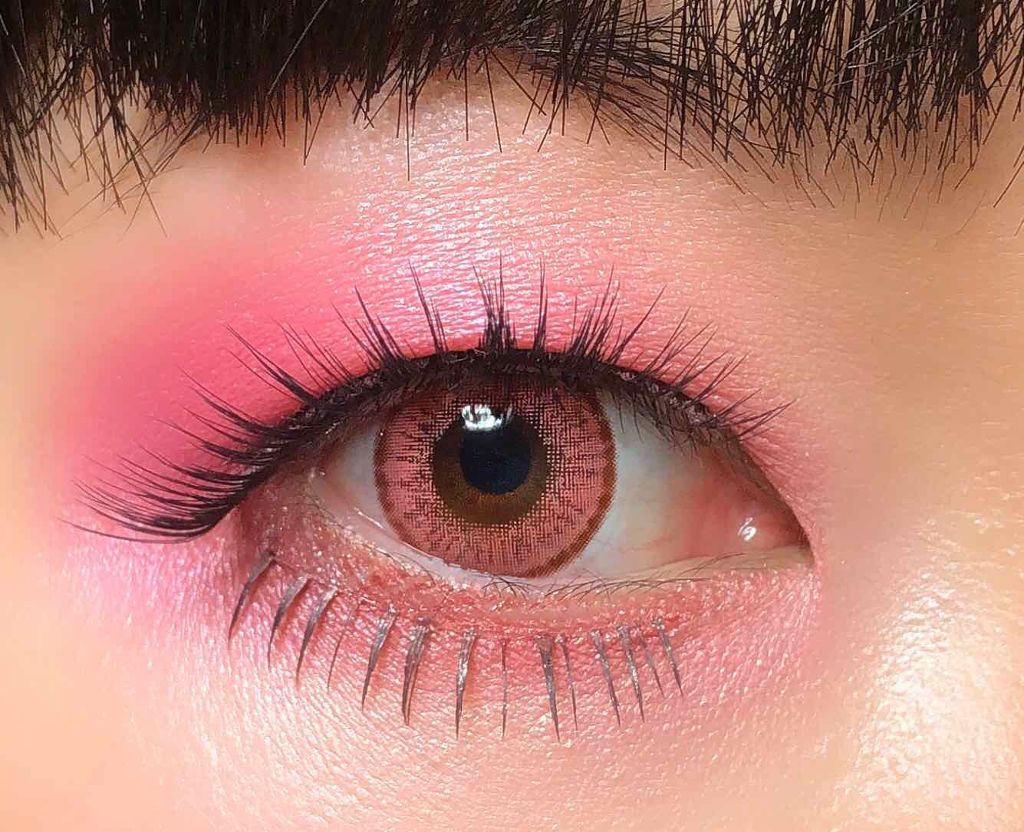 ディアマイ エナメルアイズ PK004 曖昧な反応【生産終了】/ETUDE/ジェル・クリームアイシャドウを使ったクチコミ（2枚目）