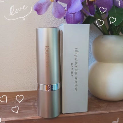 シルキースティックファンデーション ベージュ/KAMIKA/その他ファンデーションの画像