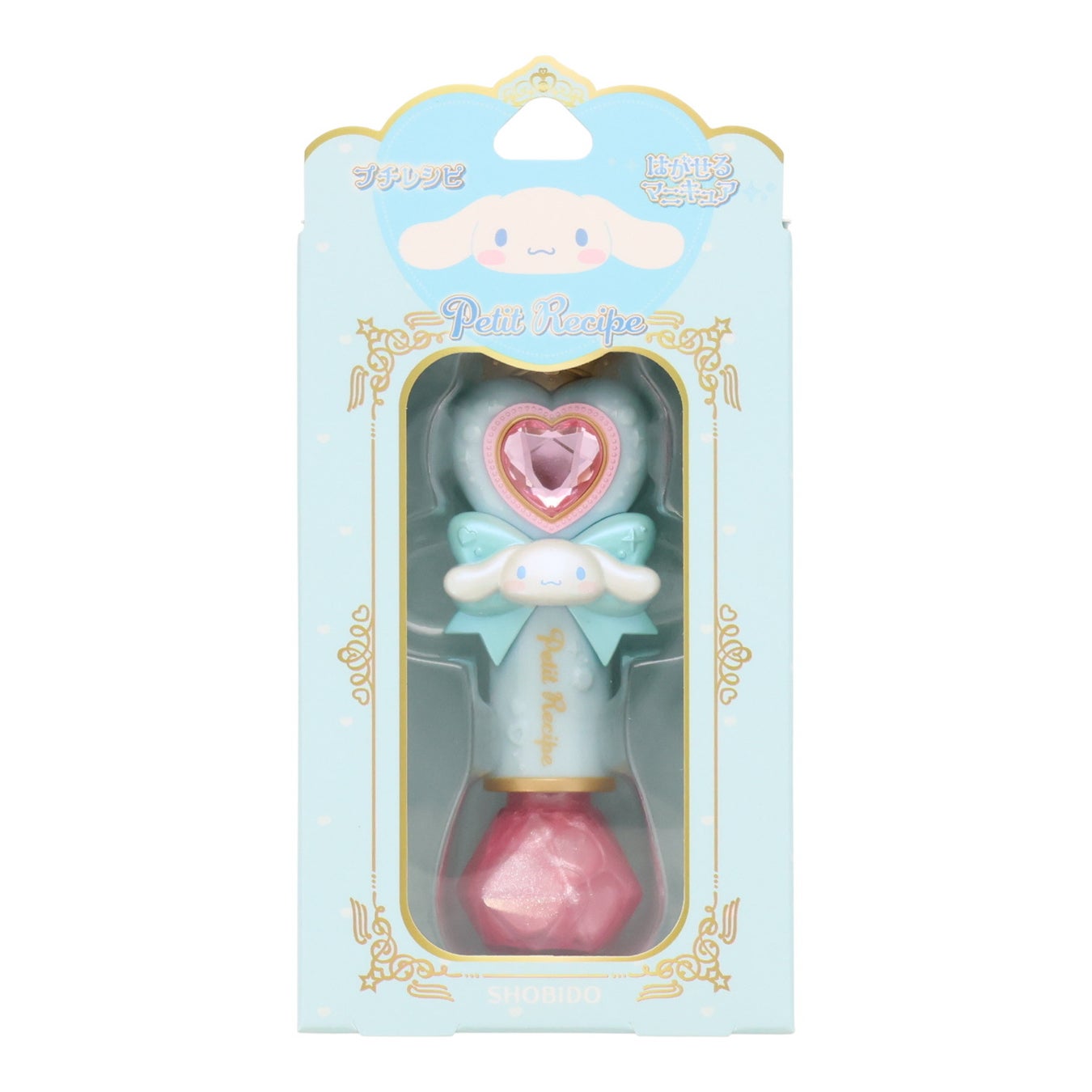 はがせるマニキュア ピンク〈プチレシピ×シナモロール〉