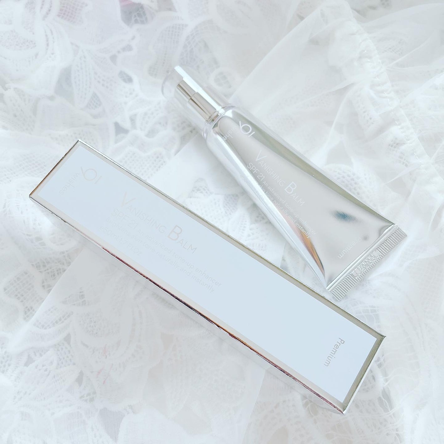 バニシングバーム プレミアム トーンアップ SPF21/9Wishes/化粧下地を使ったクチコミ(1枚目)