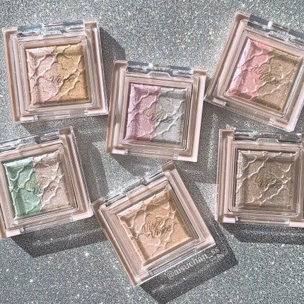 リシェ ダズリング デュオ アイズ/Visée/アイシャドウパレットを使ったクチコミ(8枚目)