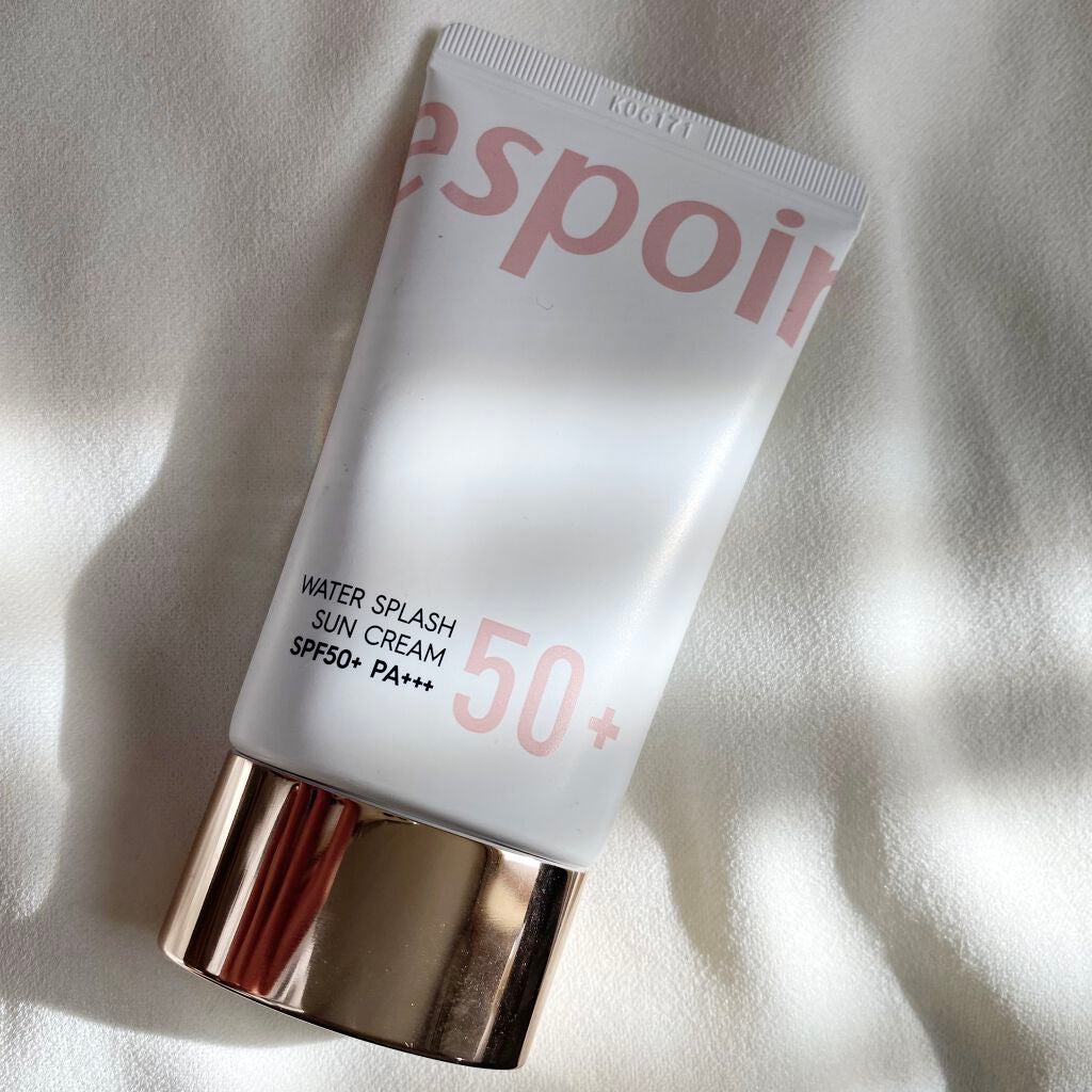 ウォータースプラッシュサンクリーム/espoir/日焼け止め・UVケアを使ったクチコミ(1枚目)