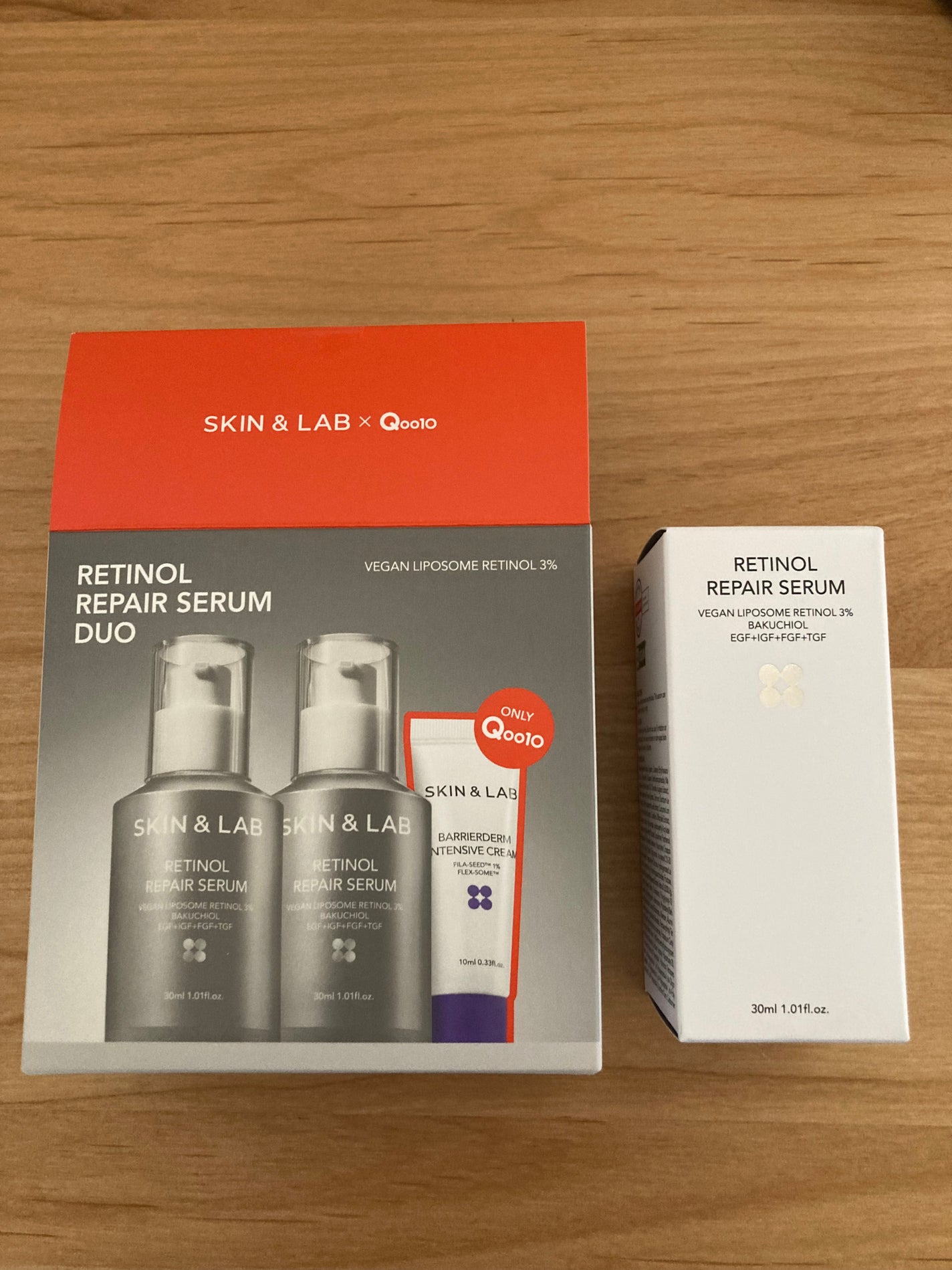 ヴィーガンリポソームレチノールセラム/SKIN&LAB/美容液を使ったクチコミ(1枚目)