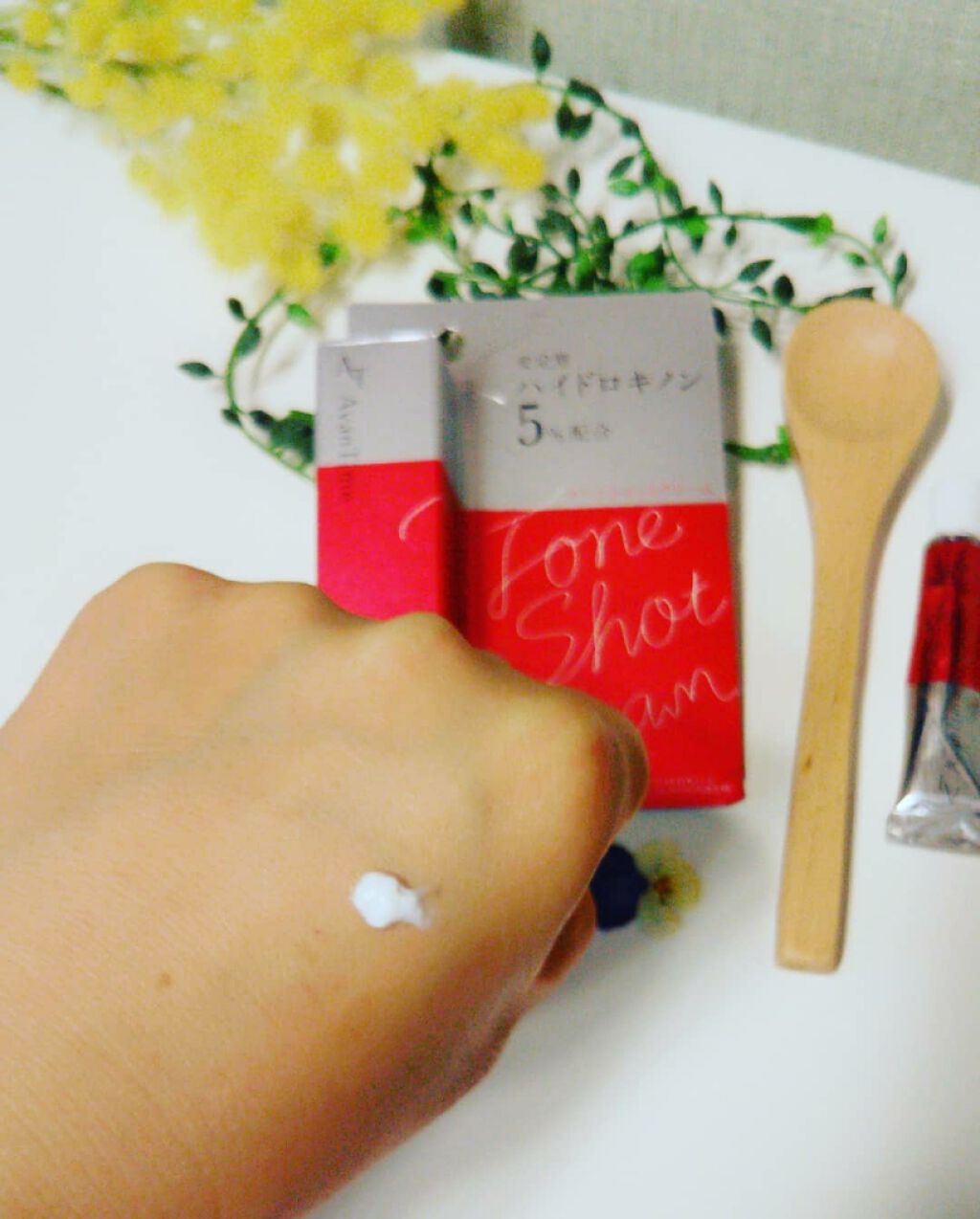 トーンショットクリーム/アバンタイム/フェイスクリームを使ったクチコミ（2枚目）