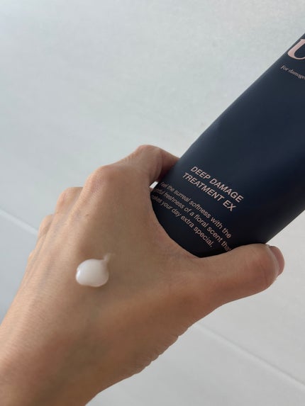 ディープダメージトリートメントEX/UNOVE/洗い流すヘアトリートメントを使ったクチコミ(2枚目)