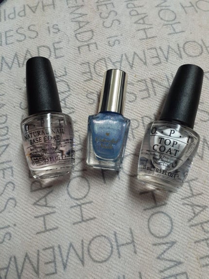 ナチュラルネイル ベースコート/O・P・I/ネイルベースコートを使ったクチコミ(1枚目)