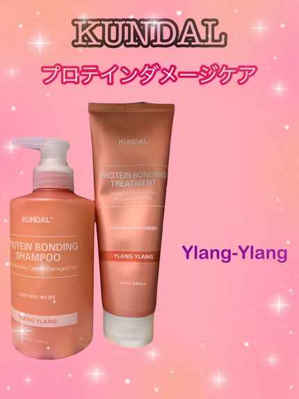 クンダル ダメージケア シャンプー/トリートメント/KUNDAL/市販シャンプーを使ったクチコミ(1枚目)