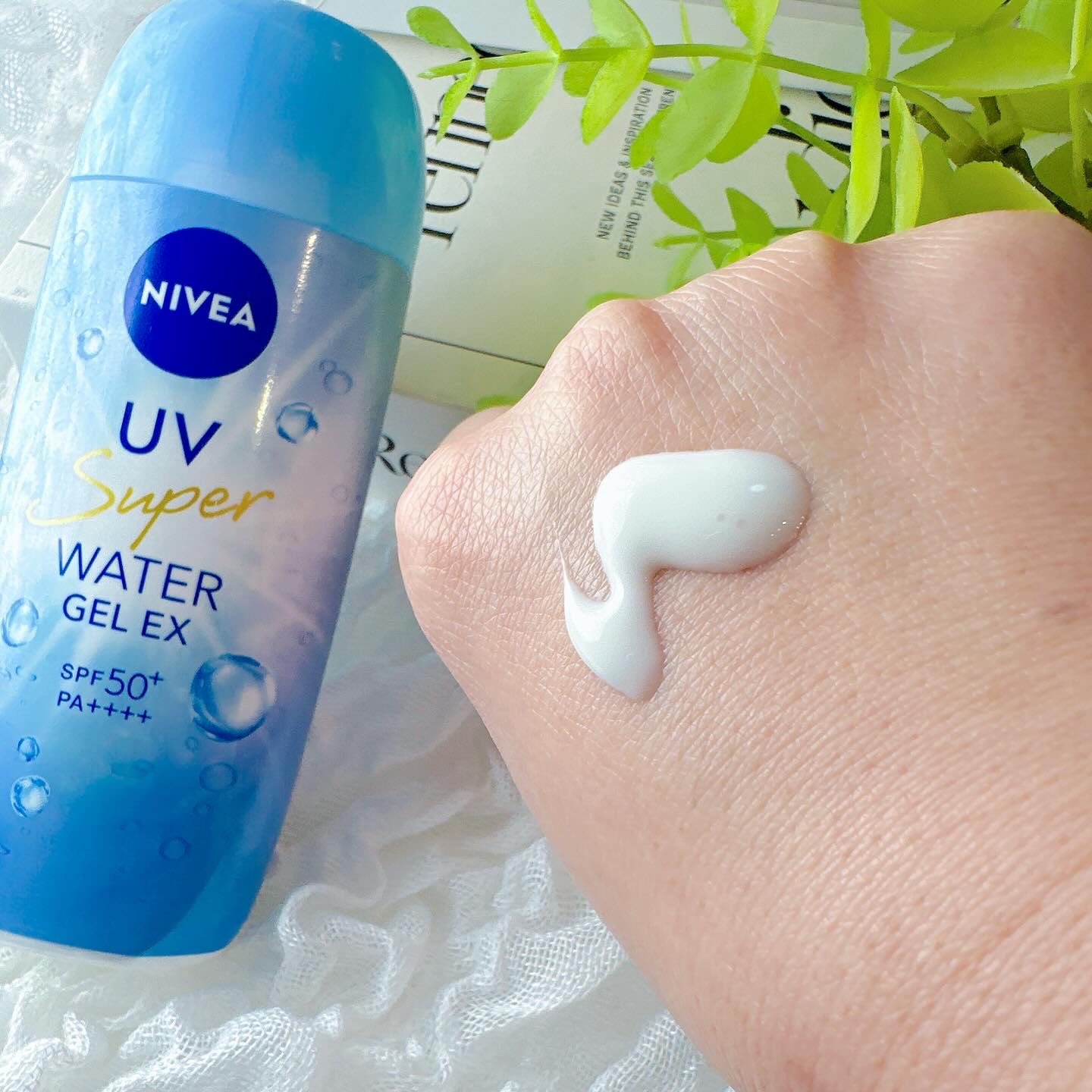 ニベアUV ウォータージェルEX/ニベア/日焼け止めジェルを使ったクチコミ（2枚目）