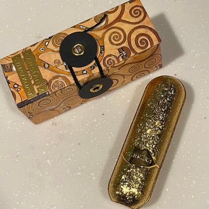 クリムト コラボ リップスティック/CARSLAN/口紅を使ったクチコミ(4枚目)