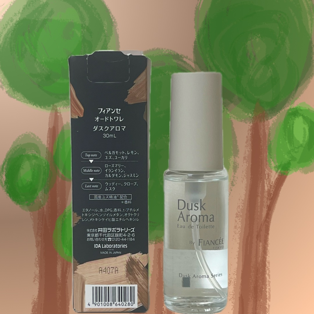 ボディミスト ダスクアロマ/フィアンセ/香水を使ったクチコミ（2枚目）