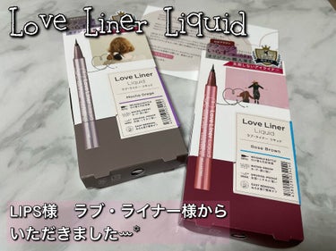 𓍯  ┈┈┈┈┈┈┈┈┈┈┈┈┈┈┈┈┈ 𓍯

❁﻿ラブ・ライナー　リキッド
→Rose Brown
→Mocha Grege

LIPS様、ラブ・ライナー様から
提供していただきました◡̉̈♡♡

✴