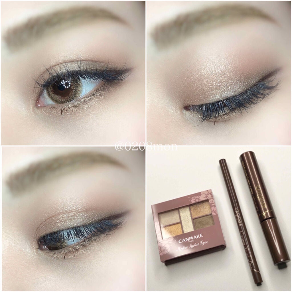 【旧品】パーフェクトスタイリストアイズ/キャンメイク/アイシャドウパレットを使ったクチコミ(1枚目)