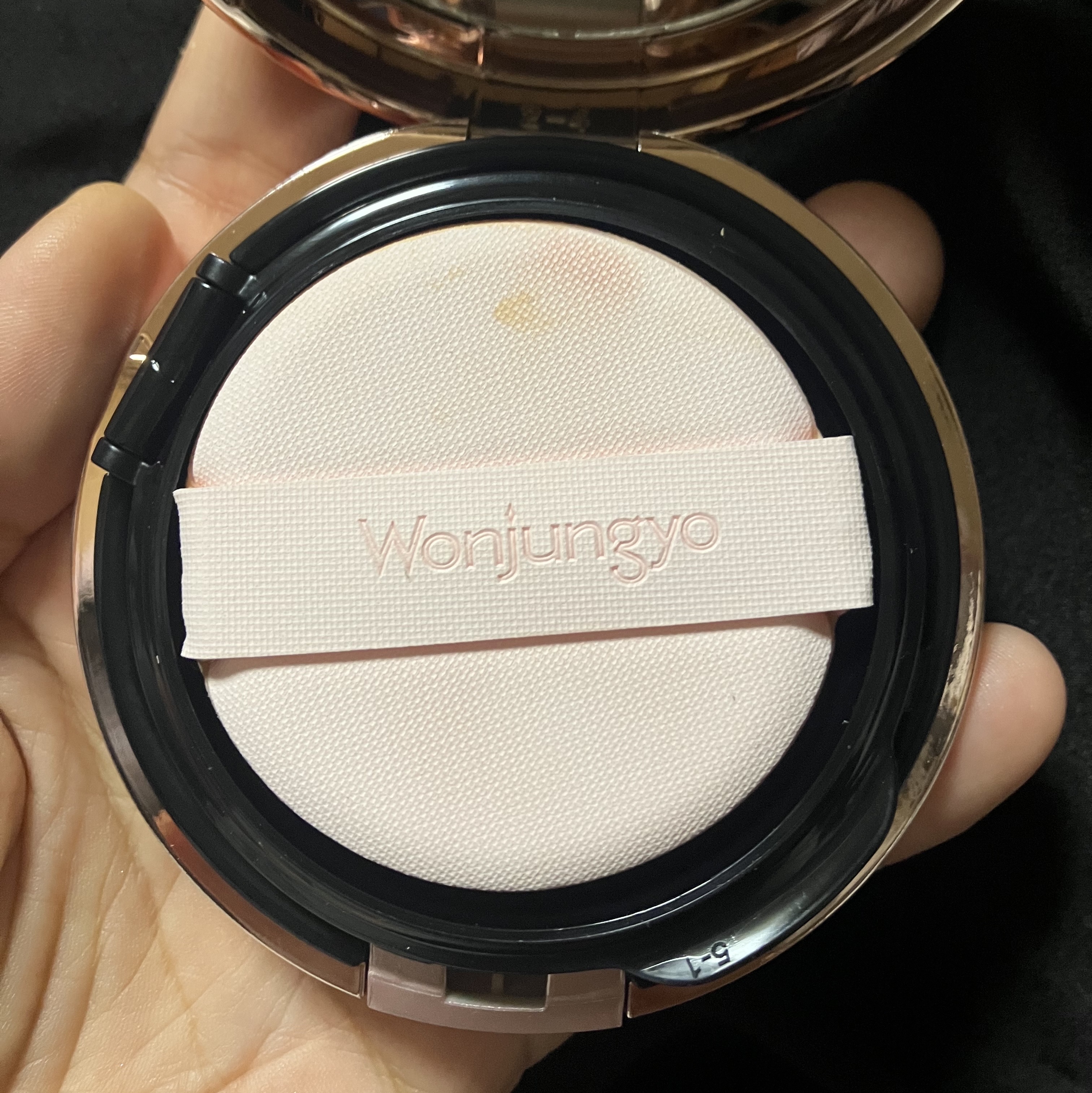 ウォンジョンヨ フィッティングクッション グロウ 02 ペールイエロー/Wonjungyo/クッションファンデーションを使ったクチコミ（1枚目）