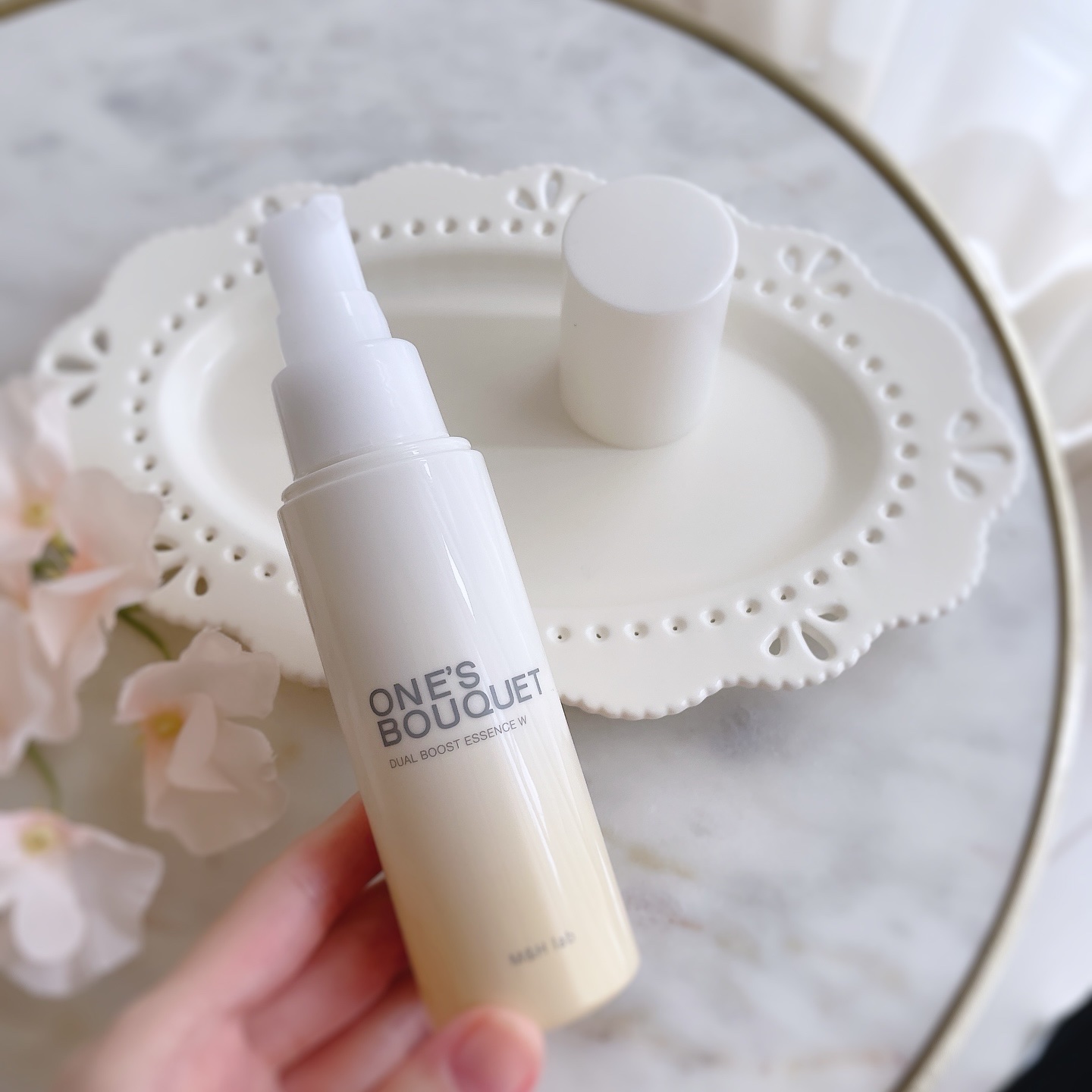 ONE’S BOUQUET（ワンズブーケ デュアルブーストエッセンス W）/M＆Hラボ/美容液を使ったクチコミ（2枚目）