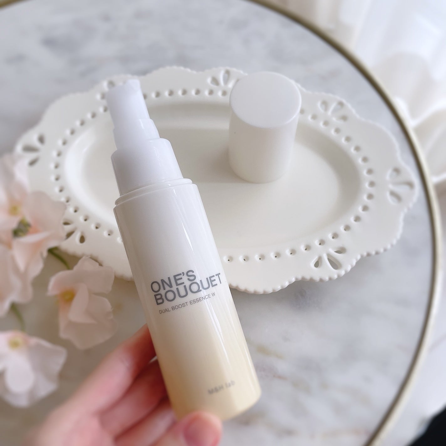 ONE’S BOUQUET(ワンズブーケ デュアルブーストエッセンス W)/M&Hラボ/美容液を使ったクチコミ(2枚目)