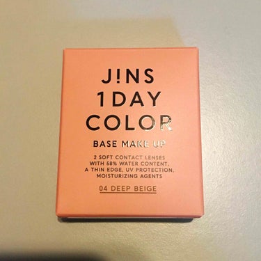 JINS1DAYCOLOR/JINS/ワンデー（１DAY）カラコンを使ったクチコミ（1枚目）