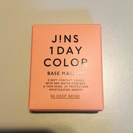JINS1DAYCOLOR/JINS/ワンデー(1DAY)カラコンを使ったクチコミ(1枚目)