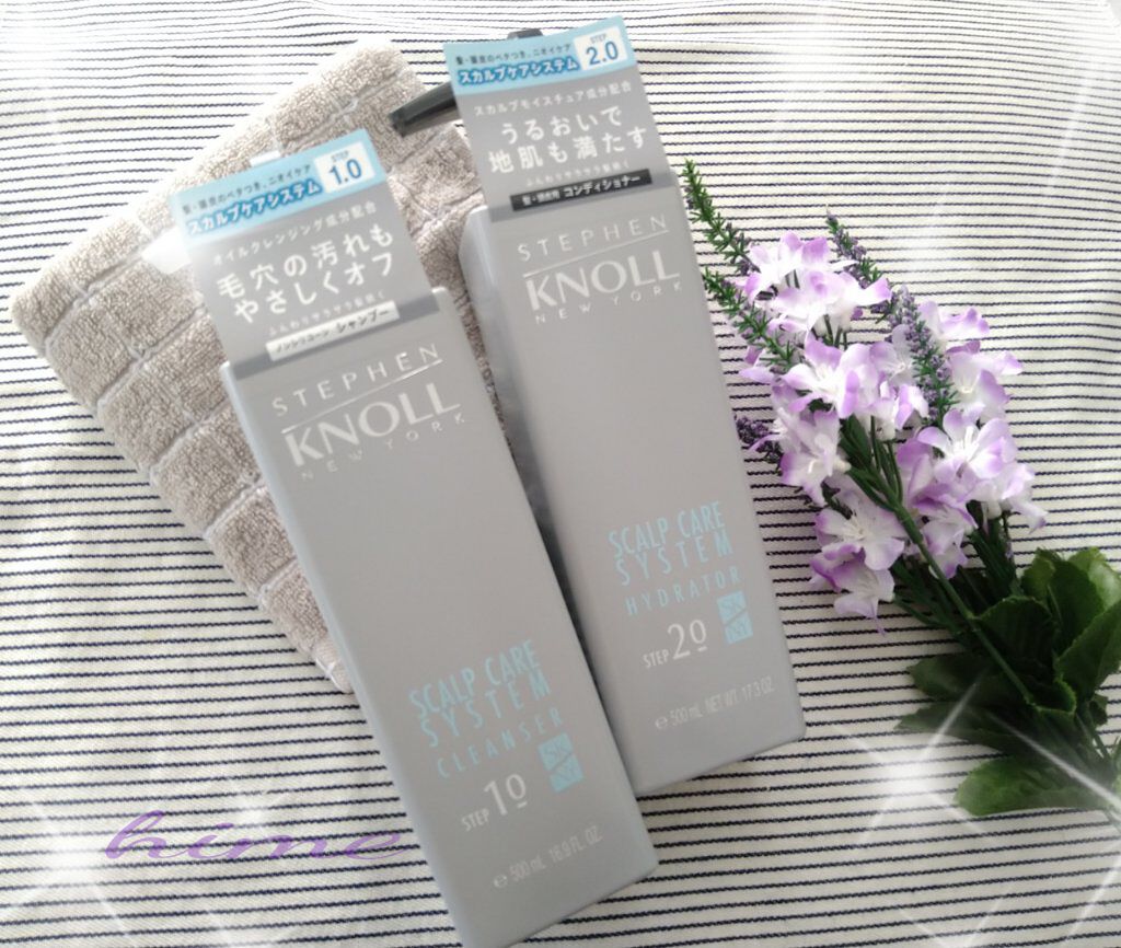 スカルプケアシステム クレンザー/ハイドレーター/スティーブンノル ニューヨーク/市販シャンプーを使ったクチコミ（1枚目）