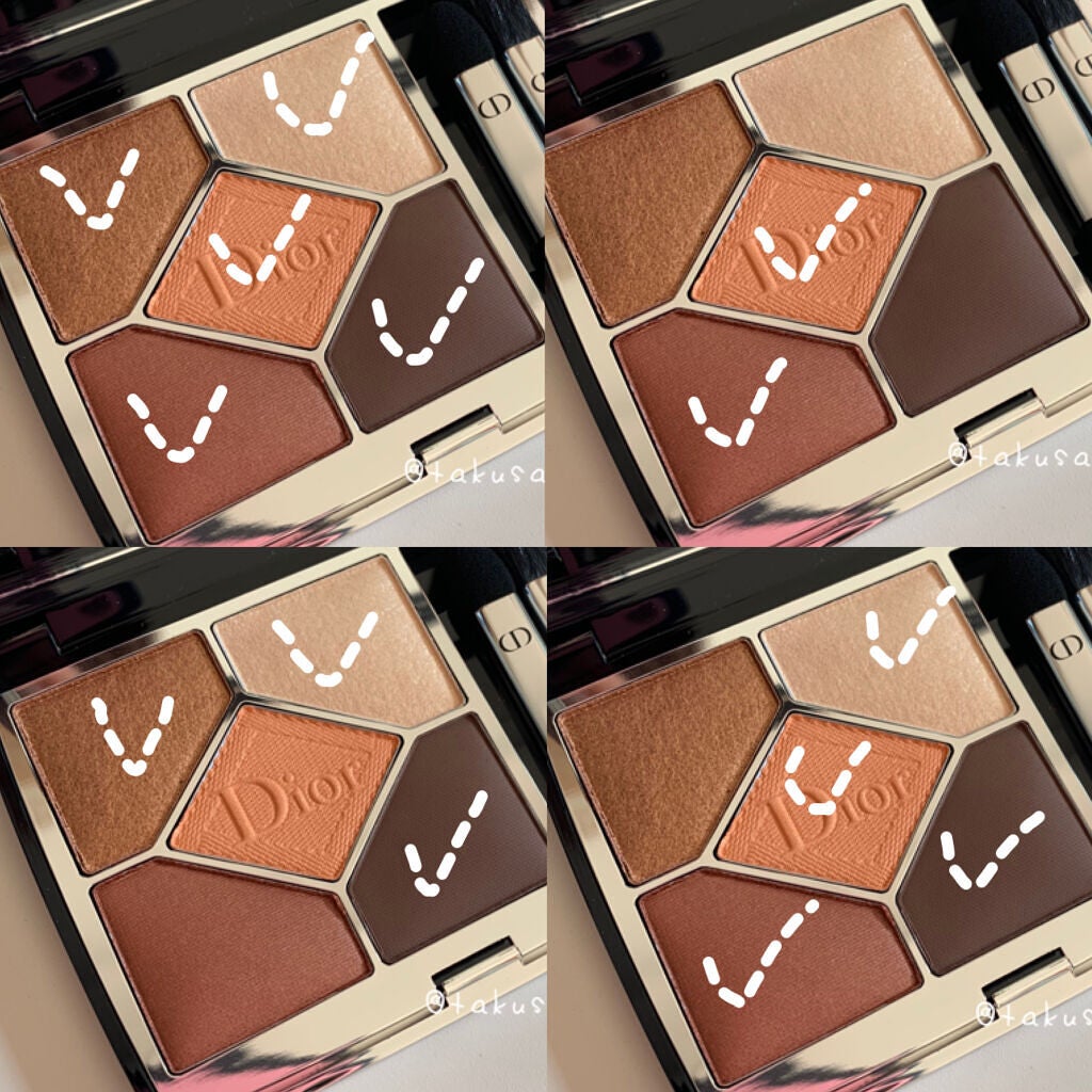 【旧】サンク クルール クチュール/Dior/アイシャドウパレットを使ったクチコミ(7枚目)