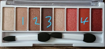 スイーツコレクション/マリブビューティー/アイシャドウパレットを使ったクチコミ(1枚目)