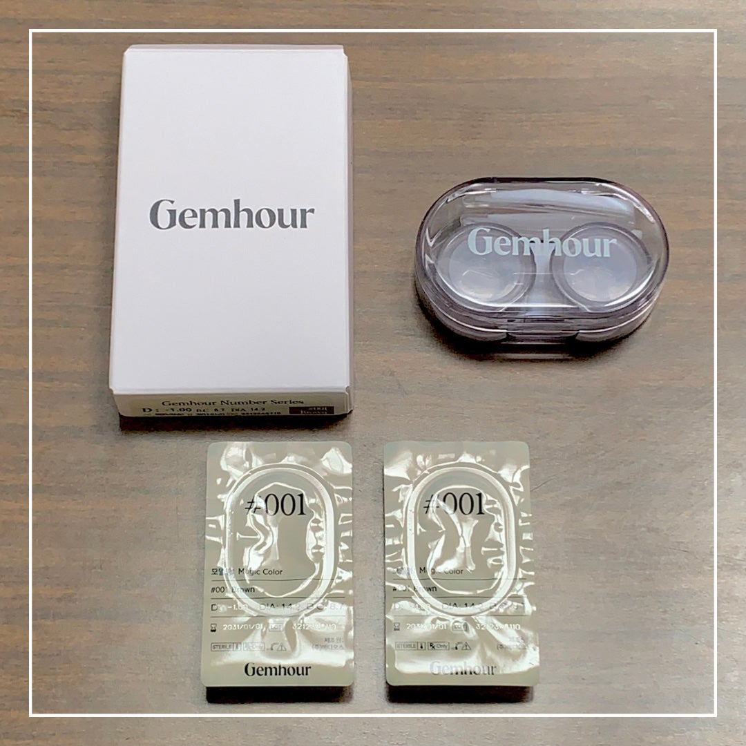 Number Series/Gemhour lens/カラーコンタクトレンズを使ったクチコミ(5枚目)