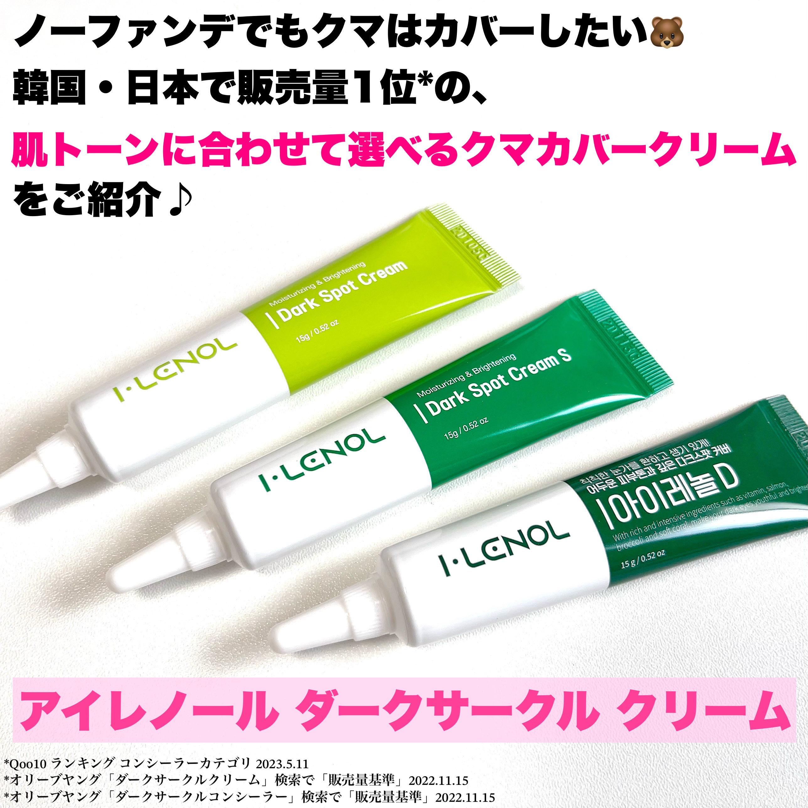 アイレノール クマクリーム/IRENOL/アイケア・アイクリームを使ったクチコミ（2枚目）