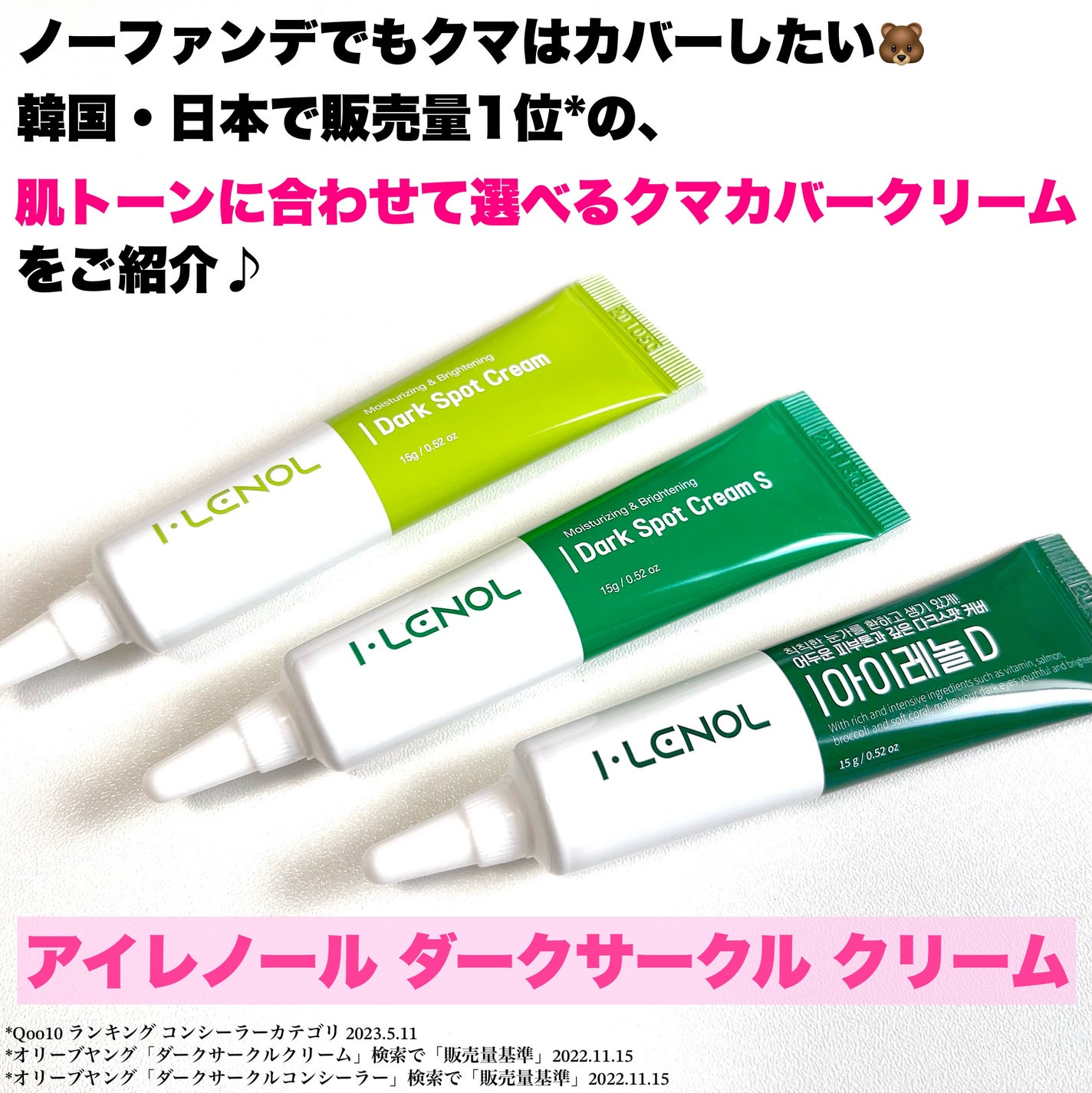 アイレノール クマクリーム/IRENOL/アイケア・アイクリームを使ったクチコミ(2枚目)