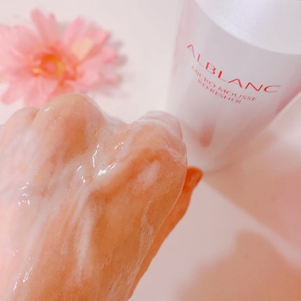 マイクロムース リフレッシャー/ALBLANC/泡洗顔を使ったクチコミ(3枚目)