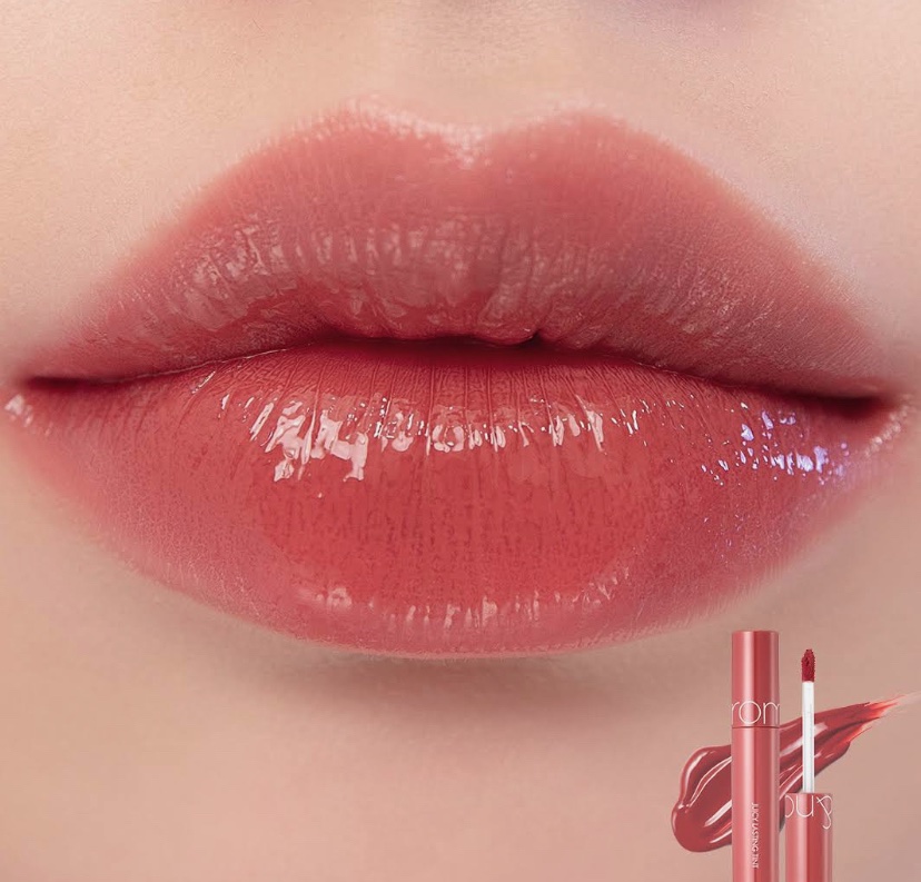 ジューシーラスティングティント 11 ピンクパンプキン(PINK PUMPKIN)/rom&nd/リップティントを使ったクチコミ（2枚目）