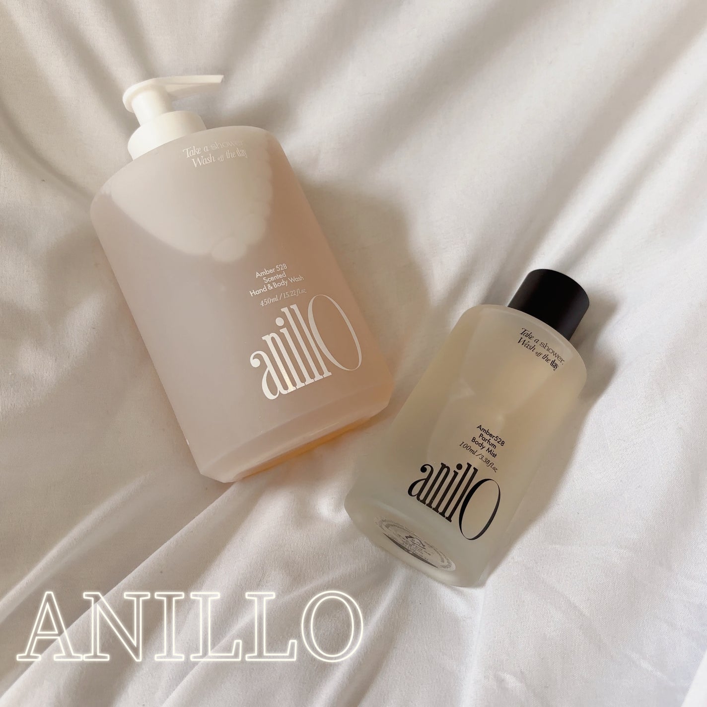 アンバー528 センティッドハンド&ボディウォッシュ/ANILLO/ボディソープを使ったクチコミ(1枚目)