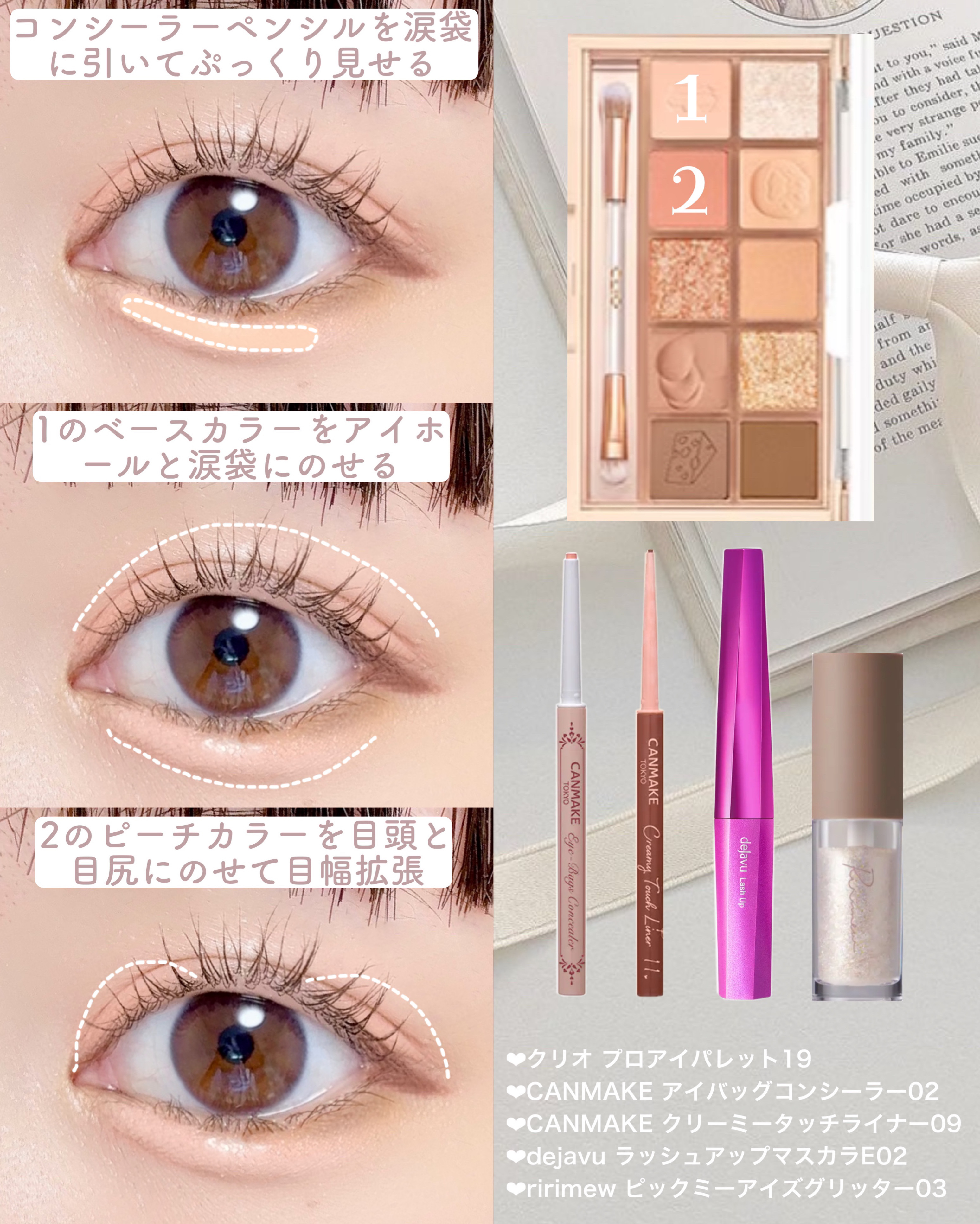 ピックミーアイズグリッター/Ririmew/グリッターを使ったクチコミ（3枚目）