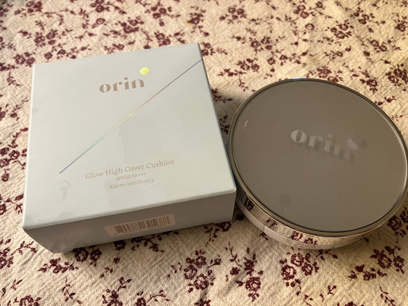 Glow High Cover Cushion/orin/クッションファンデーションを使ったクチコミ(1枚目)