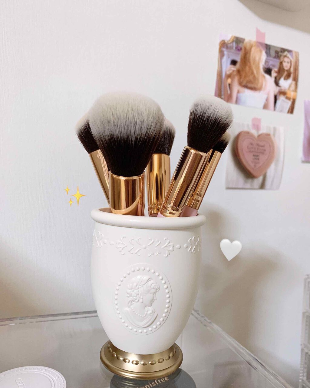 ブラッシュ ホルダー/レ・メルヴェイユーズ ラデュレ/その他化粧小物を使ったクチコミ(2枚目)