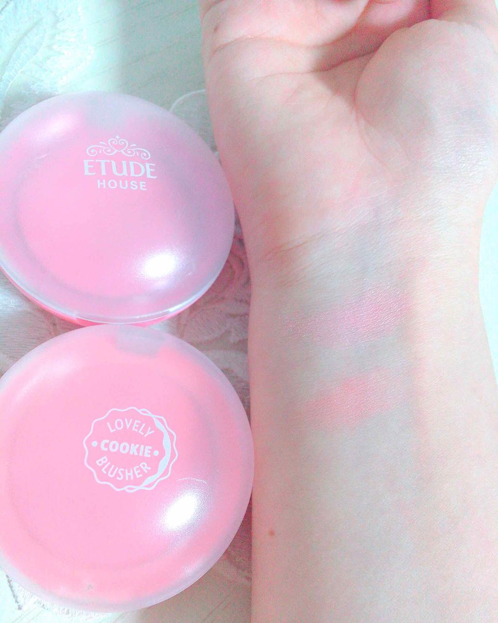 ラブリー クッキー ブラッシャー/ETUDE/パウダーチークを使ったクチコミ(3枚目)