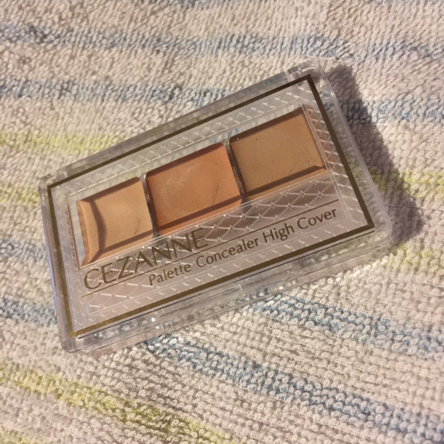 パレットコンシーラー/CEZANNE/パレットコンシーラーを使ったクチコミ(1枚目)