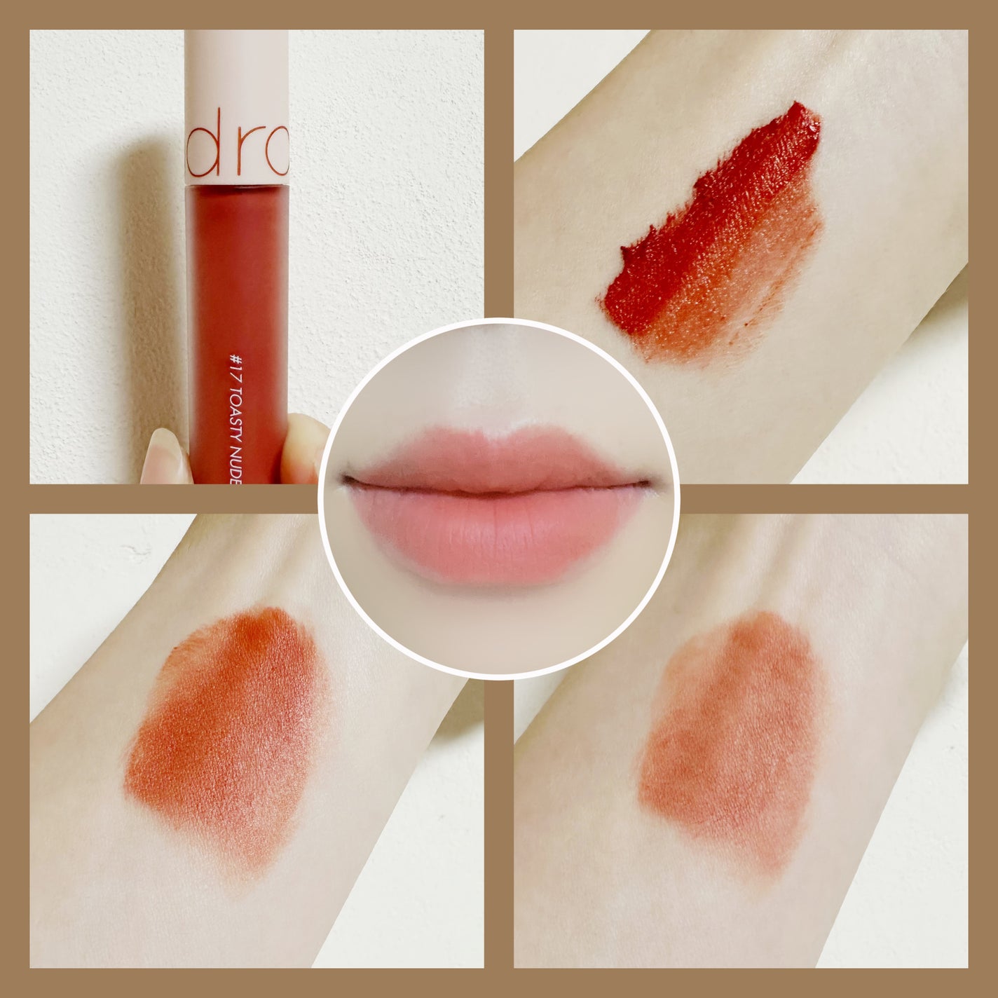 ゼロベルベットティント/rom&nd/リップティントを使ったクチコミ(3枚目)