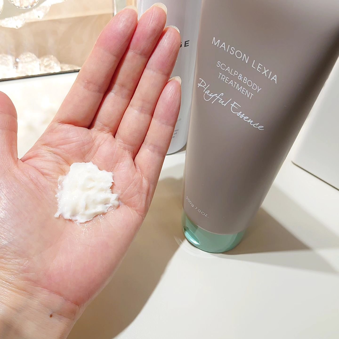 スカルプ＆ボディトリートメント プレイフルエッセンス/MAISON LEXIA/頭皮トリートメントを使ったクチコミ（1枚目）