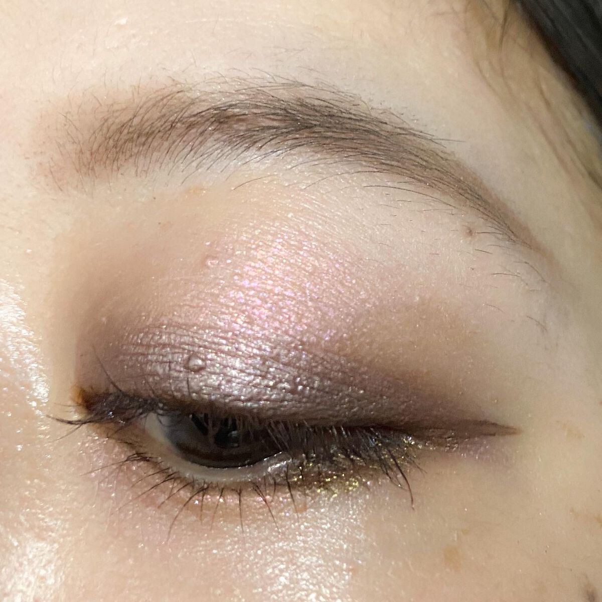 アディクション ザ アイシャドウ スパークル/ADDICTION/単色アイシャドウを使ったクチコミ(2枚目)