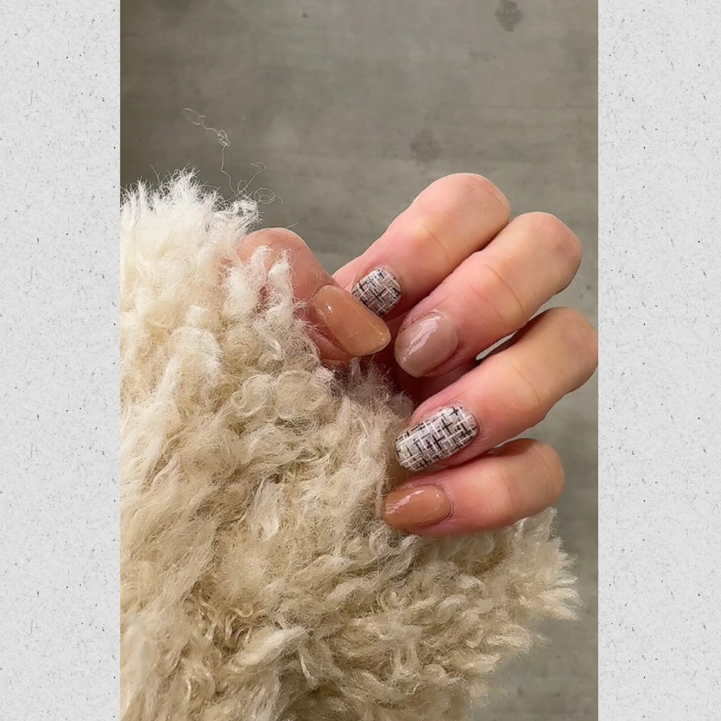 セミキュアジェルネイル(ハンド)/ohora/ネイルシールを使ったクチコミ(2枚目)